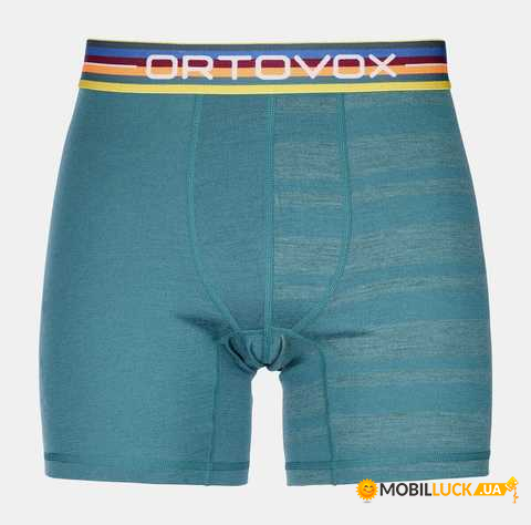    Ortovox 185 ROCKNWOOL BOXER M pacific green - M -  (025.001.0169)