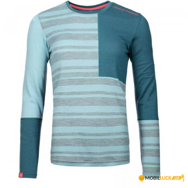    Ortovox 185 ROCKNWOOL LONG SLEEVE W ice waterfall - M -  (025.001.0175)