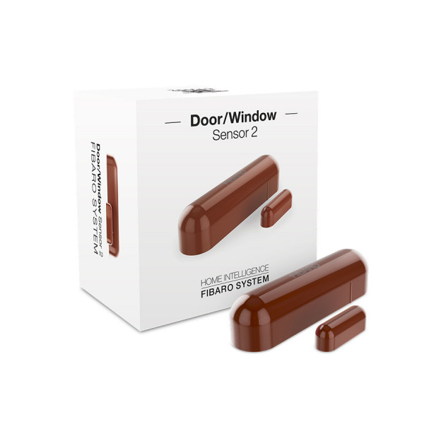   /   FIBARO Door/Window Sensor 2  /  (brown)  (12300)