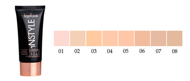   Topface Instyle Ideal Skin Tone PT458 01