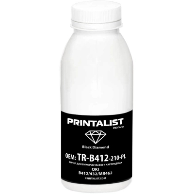  Printalist OKI B412/432/MB462  210 Black (TR-B412-210-PL)