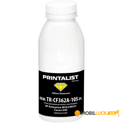  PRINTALIST HP Enterprise M552/M553 Canon 040  105 Yellow (TR-CF362A-105-PL)