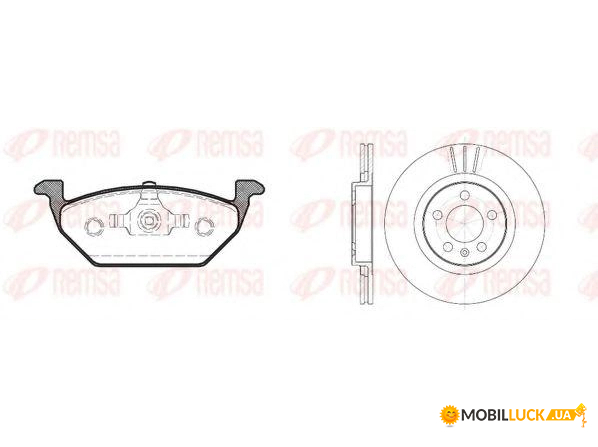   Remsa  SEAT LEONSKODA OCTAVIA 97 GOLF 97 (8633.00)