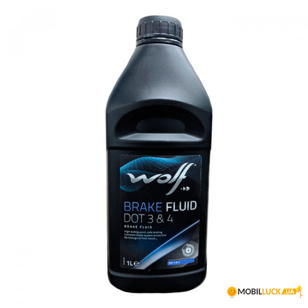   Wolf Brake Fluid Dot 3&4 1  (8307805)