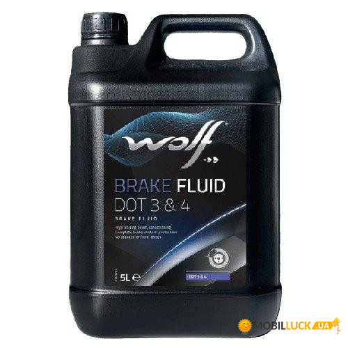   Wolf Brake Fluid DOT 3 & 4 5 (8311482)