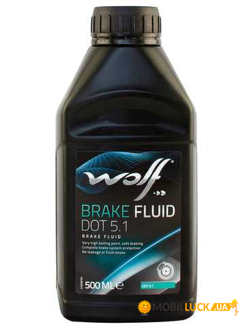   Wolf Brake Fluid DOT 5.1 0.5 (8308208)