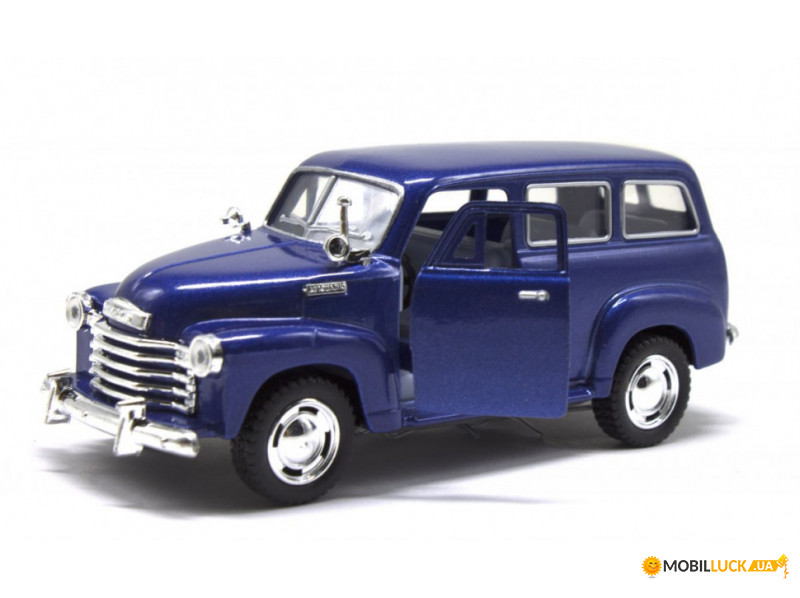   Kinsmart CHEVROLET SUBURBAN CARRYALL 1950  (KT5006WBlue)