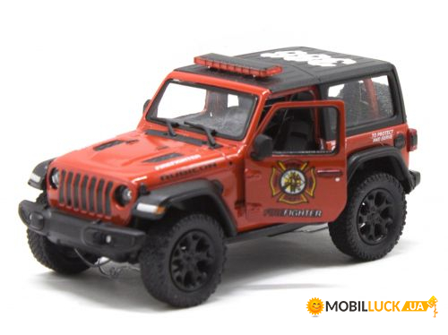  Kinsmart Jeep Wrangler  (KT5412WPR)