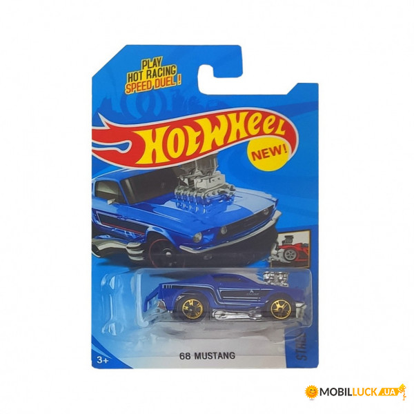   Metr+ Hot Wheel 68 Mustang (E757-1-2)