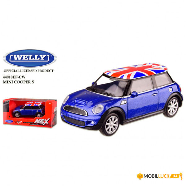   Welly MINI COOPER S 44010EF-CW  1:43 