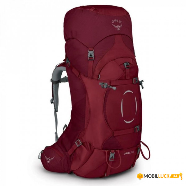  Osprey Ariel 55 (S21) Claret Red - XS/S (009.2420)