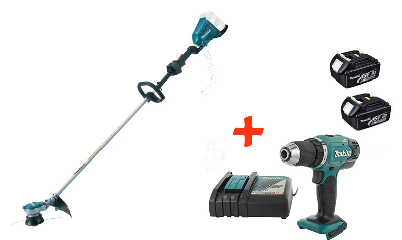   Makita DUR366LZ+-MakitaDDF453RFX7 (DUR366LRF2X)