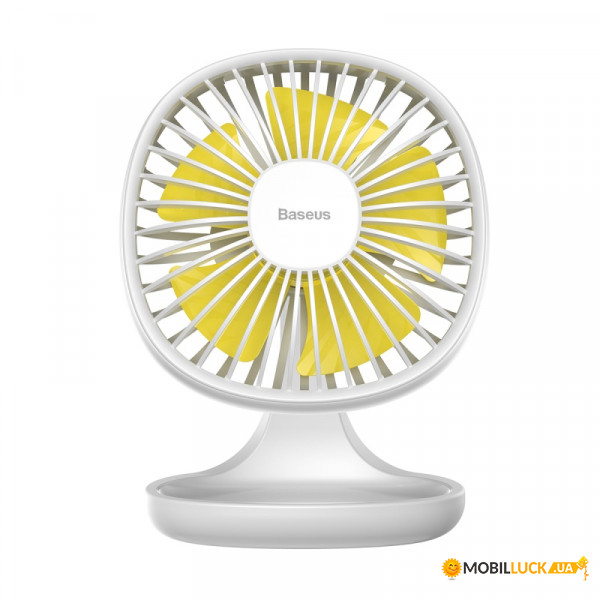   Baseus Pudding-Shaped Fan White (12429)