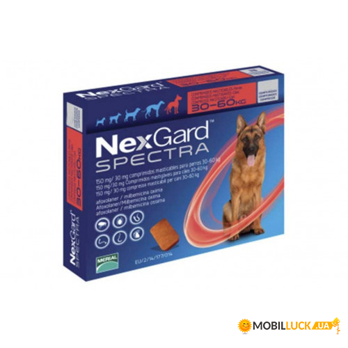  Boehringer Ingelheim NexGard Spectra     XL, 30-60 , 1  56795