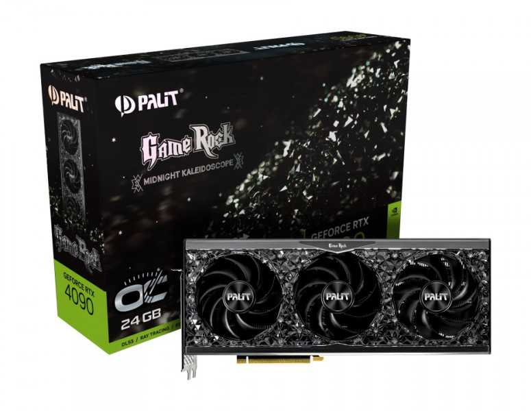  GF RTX 4090 24GB GDDR6X GameRock OC Palit (NED4090S19SB-1020G)