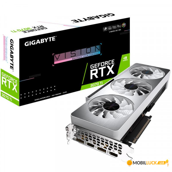  Gigabyte GeForce RTX3070 Ti 8GB GDDR6 VISION OC LHR (GV-N307TVISION_OC-8GD)