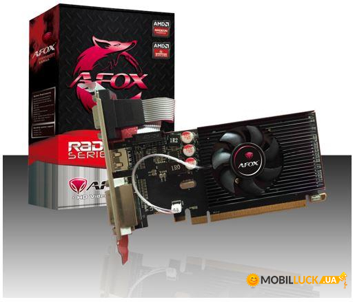 ³ AFOX Radeon R5 230 2GB DDR3 64 Bit DVI-HDMI-VGA Low profile (AFR5230-2048D3L9-V2)