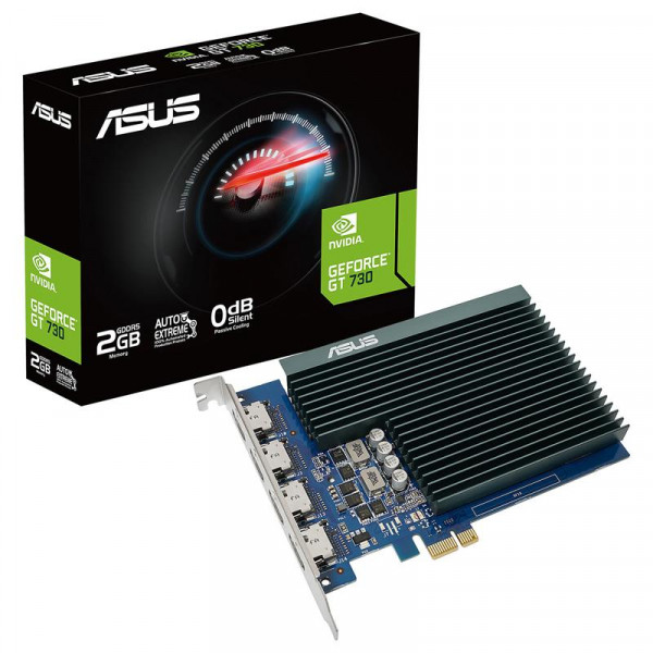  Asus GeForce GT730 2GB DDR5 Silent loe 4 HDMI (GT730-4H-SL-2GD5)