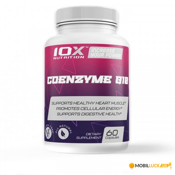  10XNutrition Coenzyme Q10 60  