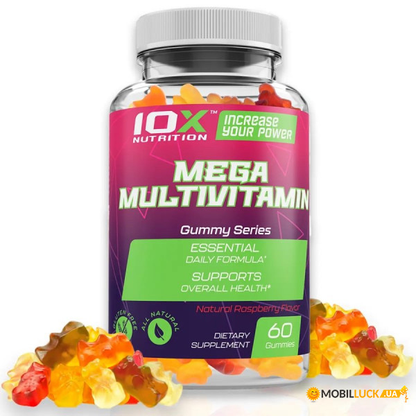  10XNutrition Mega Multivitamin 60  