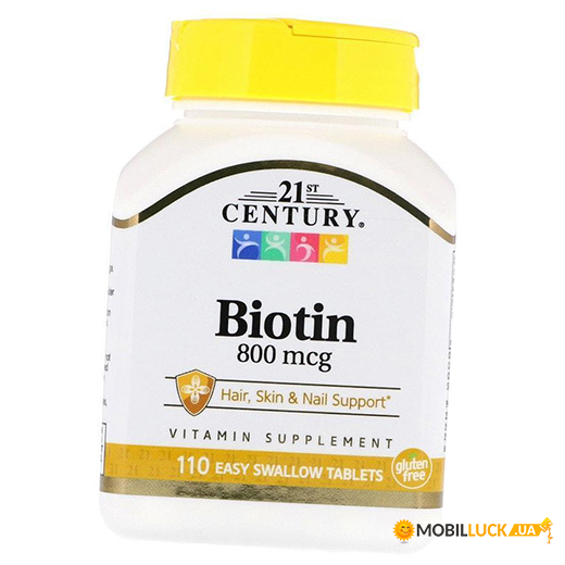  21st Century Biotin 800 110  (36440022)