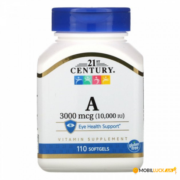 ³  21st Century Vitamin A 10000  110 