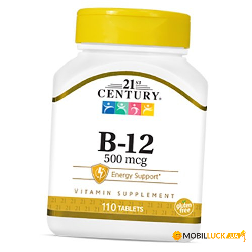  12 21st Century  Vitamin B-12 500 110 (36440057)