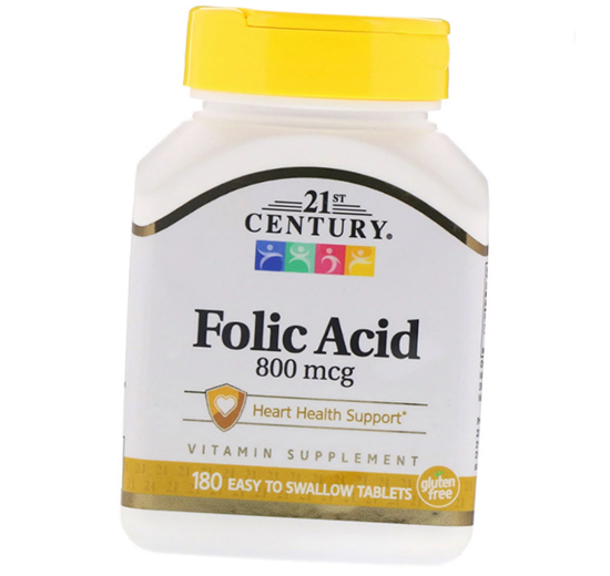  21st Century Folic Acid 800 180  (36440018)