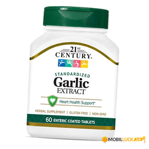   21st Century Garlic Extract 60 (71440010)