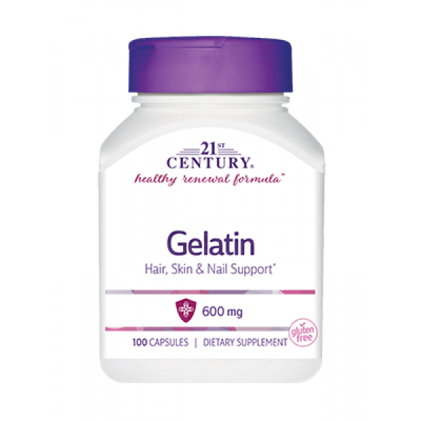 ³ 21st Century Gelatin 600 mg 100  100-56-5692872-20