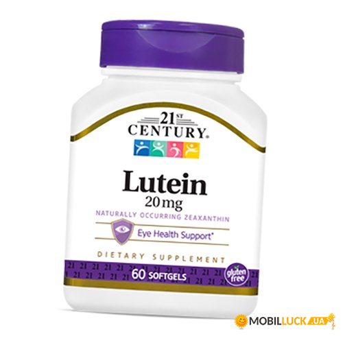    21st Century Lutein 20 60 (72440008)