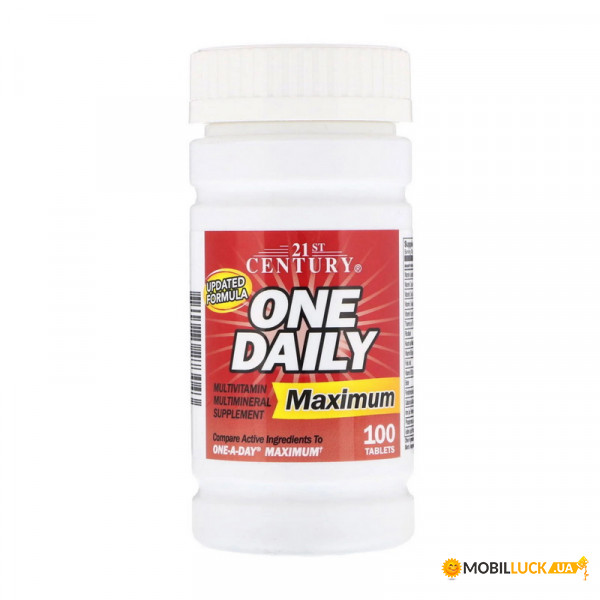 Vitamin 21st Century One Daily Multivitamin  100 