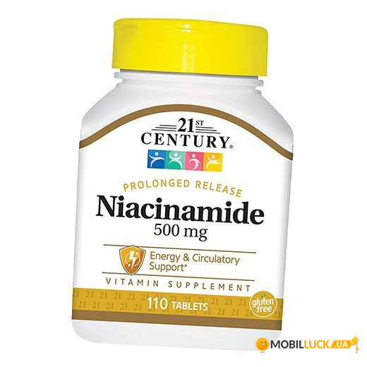 ³ 21st Century  Niacinamide 500 mg 110 Tablets