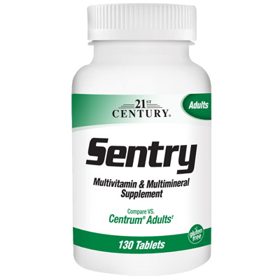 ³   21st Century Sentry Multivitamin Multimineral Supplement 130 