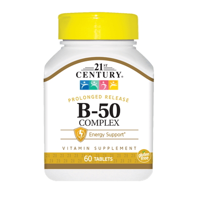    21st Century Vitamin B-50 Complex 60  (CN4945)