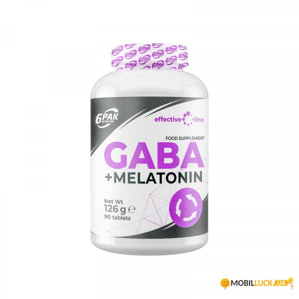 ³   6PAK Nutrition Gaba Melatonin 90  (CN5730)