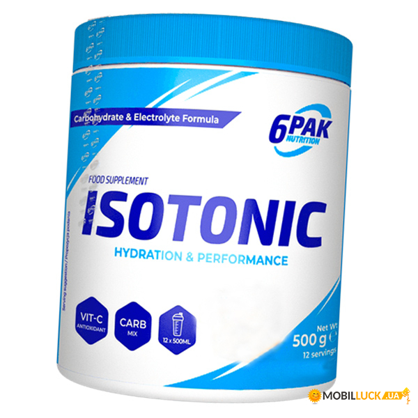    6Pak Isotonic 500  (15350001)