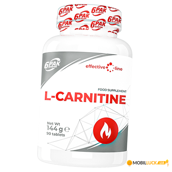 L-Carnitine Tartrate 6Pak L-Carnitine 90tab (02350004)