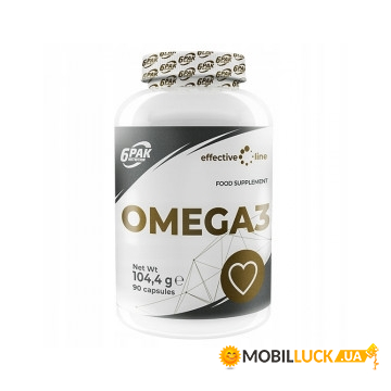 ³ 6PAK Nutrition Omega 3 90 