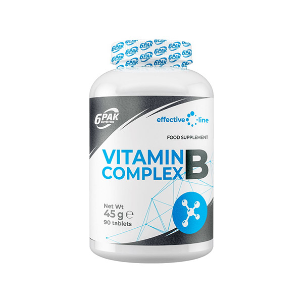 ³   6PAK Nutrition Vitamin B Complex 90 