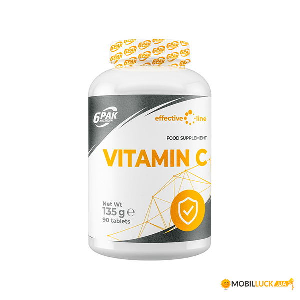    6PAK Nutrition Vitamin C 90  