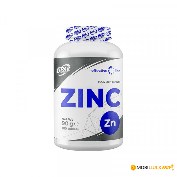 ³   6PAK Nutrition Zinc 180 