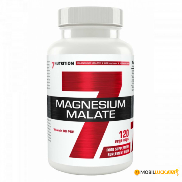    7 Nutrition Magnesium Malate -120caps