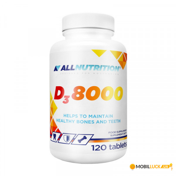  All Nutrition D3 8000 120 