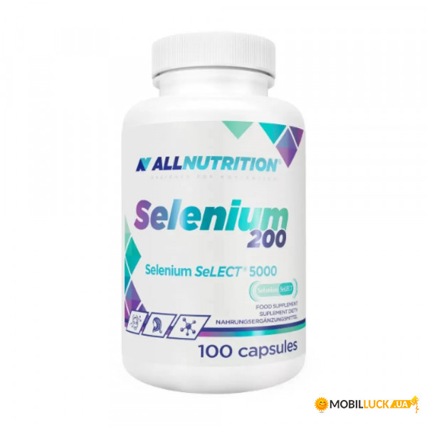  All Nutrition Selenium 200 100 caps