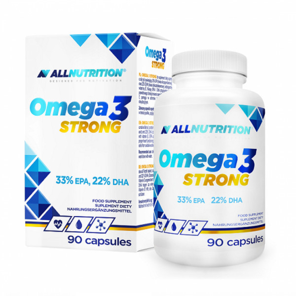   All Nutrition Omega 3 Strong - 90caps 100-17-8501056-20