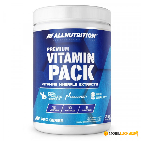  All Nutrition Premium Vitamin Pack 280  (100-49-0441791-20)