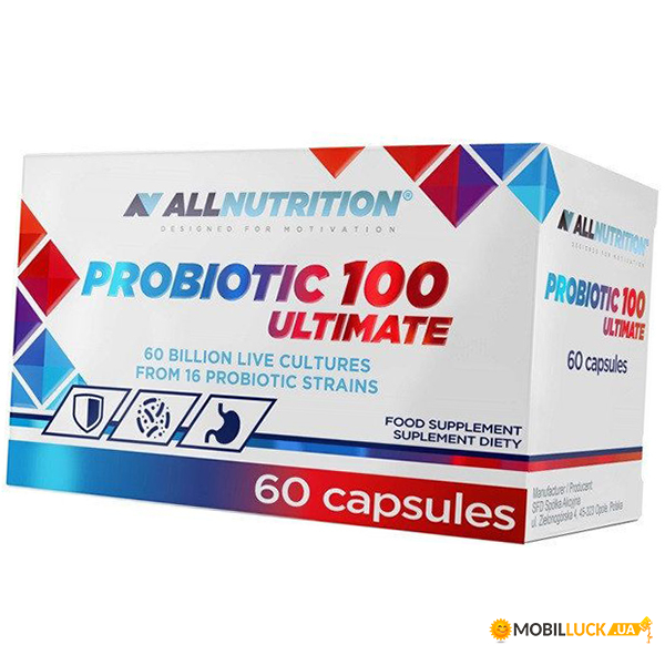  All Nutrition Probiotic 100 Ultimate 60 (69003001)