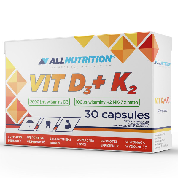 ³ All Nutrition Vit D3 K2 - 30tabs 100-47-9378053-20