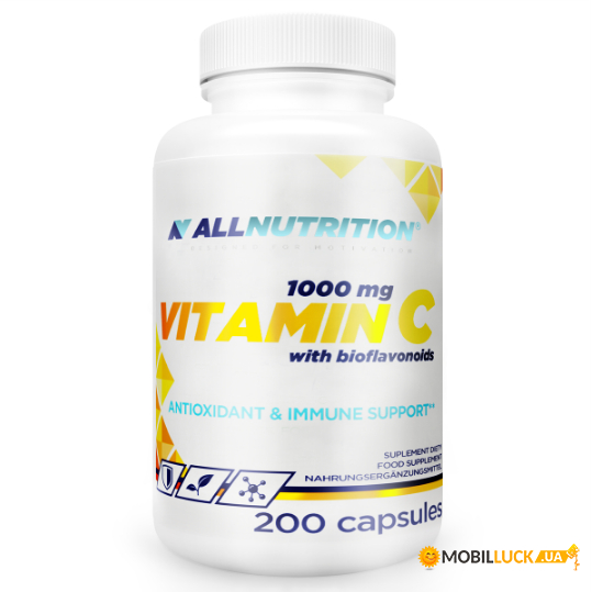 ³ Allnutrition Vitamin C With bioflavonoids 1000mg 200caps